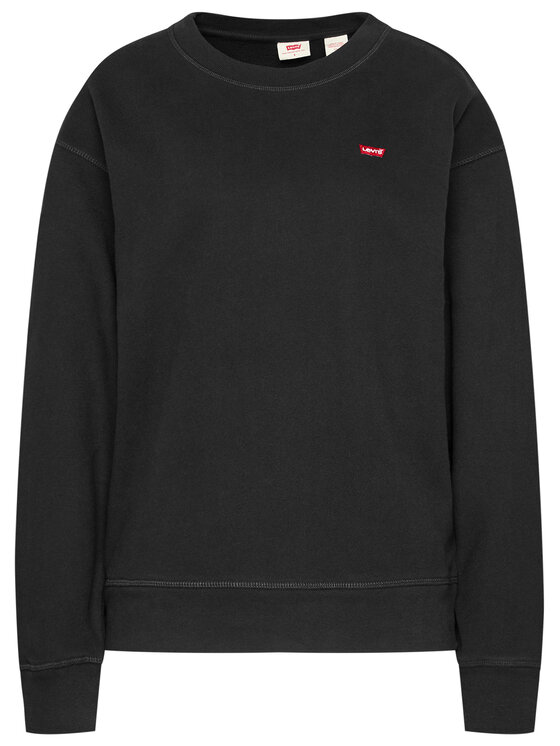 Levi s Sweatshirt Standard Crewneck 24688 0006 Schwarz Relaxed Fit Modivo