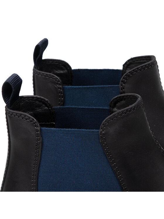 Geox Geox Kotníková obuv s elastickým prvkem U Andalo A U16DDA 00045 C4429 Černá