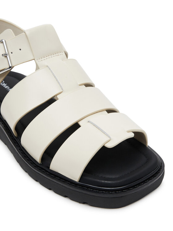 Calvin Klein Jeans Calvin Klein Jeans Basutės Sq Molded Sdl Fisherman Mg Wn YW0YW01700 Écru
