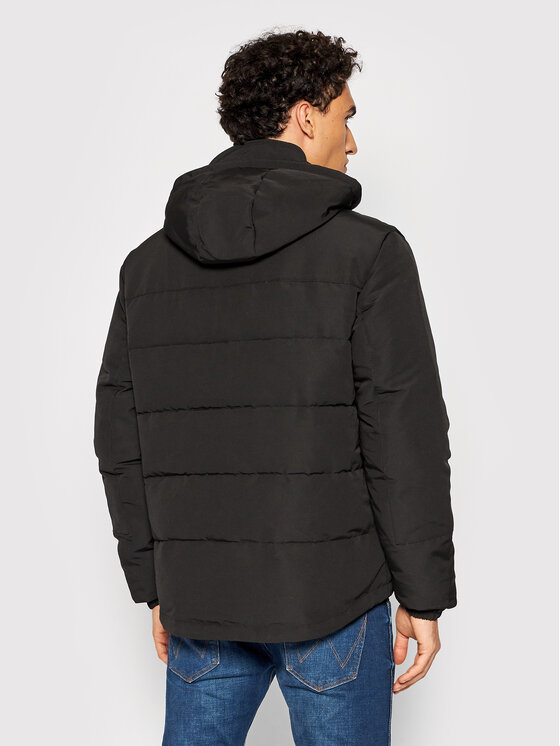 Wrangler Wrangler Kurtka zimowa The Bodyguard W4D7WW100 112141358 Czarny Regular Fit