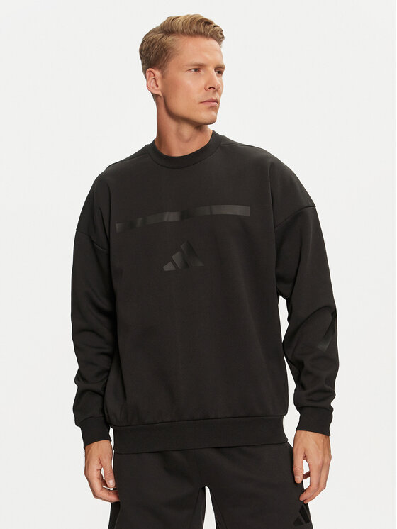 adidas adidas Majica dugih rukava Z.N.E. JE7536 Crna Loose Fit