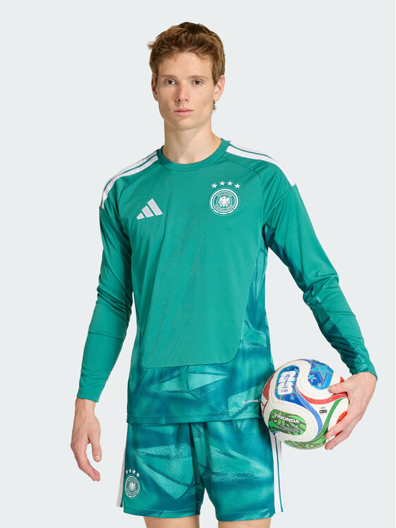 adidas adidas Koszulka techniczna 161527 Zielony Slim Fit
