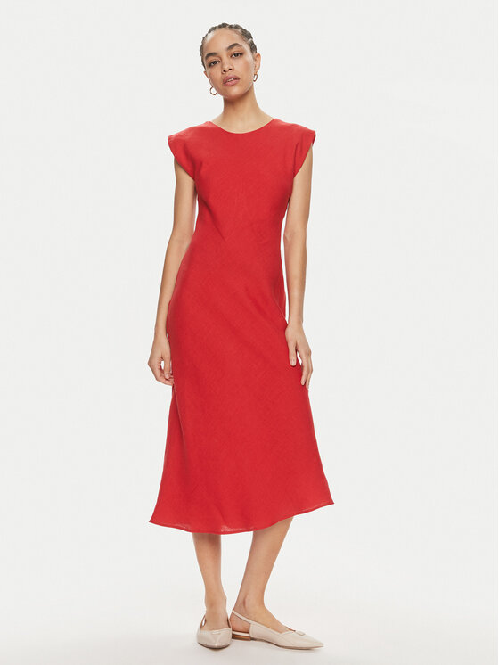 Marella Marella Suvekleit Hidalgo 2413221192 Punane Regular Fit