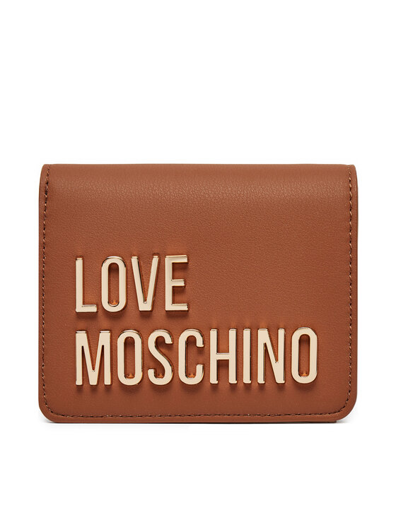 LOVE MOSCHINO Majhna ženska Denarnica JC5612PP1LKD0208 Rjava