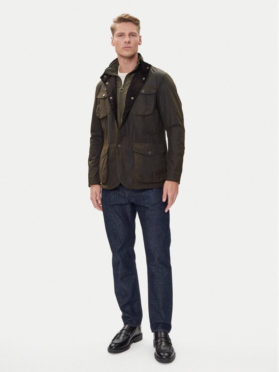 Barbour Barbour Преходно яке Ogston MWX0700OL51 Зелен Regular Fit