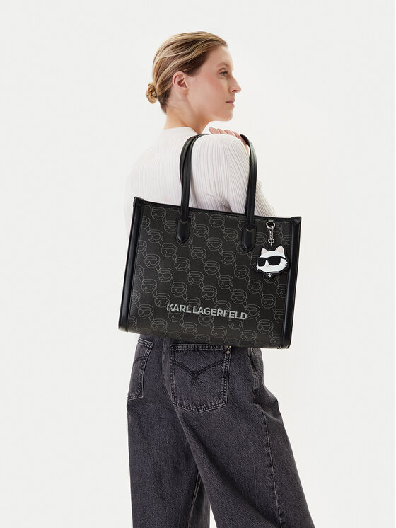 KARL LAGERFELD KARL LAGERFELD Дамска чанта A2W30190 Черен