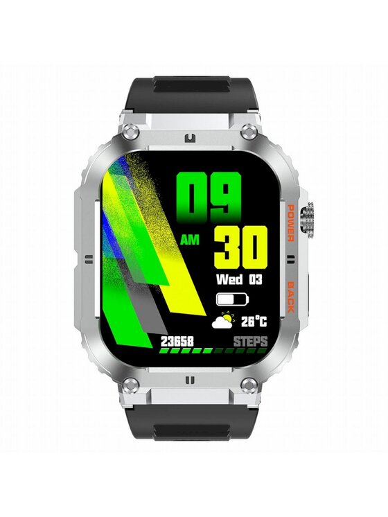 Gravity Gravity Smartwatch GRAVITY-GT6-5 Srebrny
