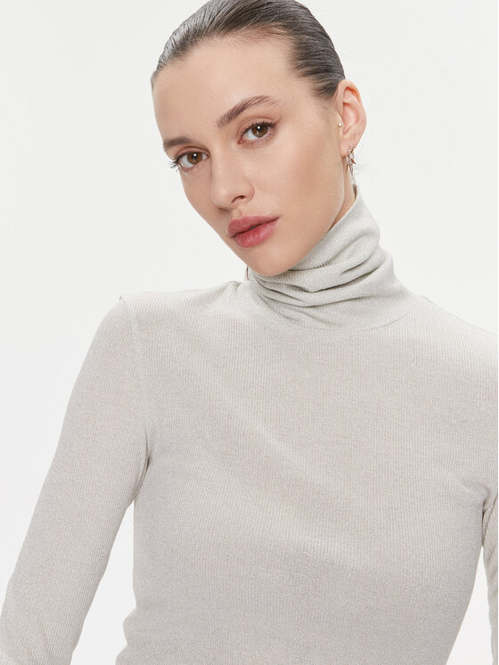 MAX&Co. MAX&Co. Rollkragenpullover Bagnante Grau Regular Fit