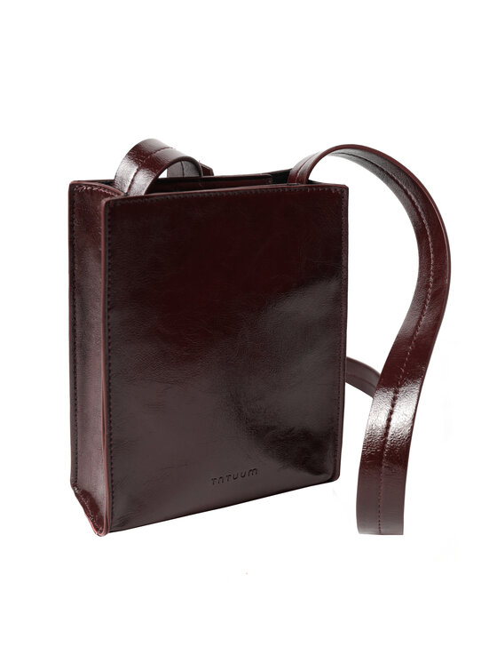 TATUUM Tatuum Torebka BURGUNDY GLINT Czerwony