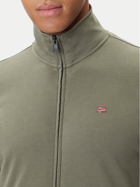 Napapijri Napapijri Felpa Balis NP0A4GBA Verde Regular Fit