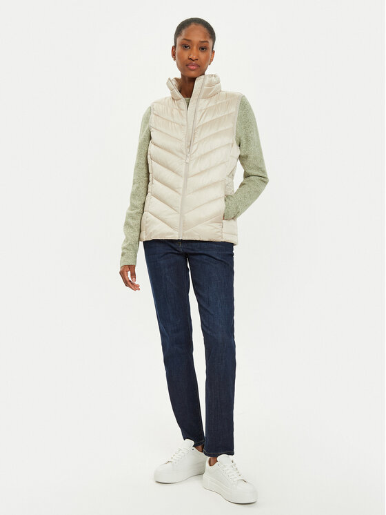 Tom Tailor Tom Tailor Bodywarmer 1041486 Beige Slim Fit