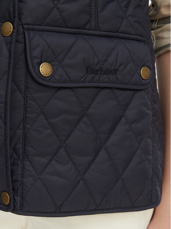 Barbour Barbour Bezrękawnik Otteburn LGI0003NY71 Granatowy Regular Fit