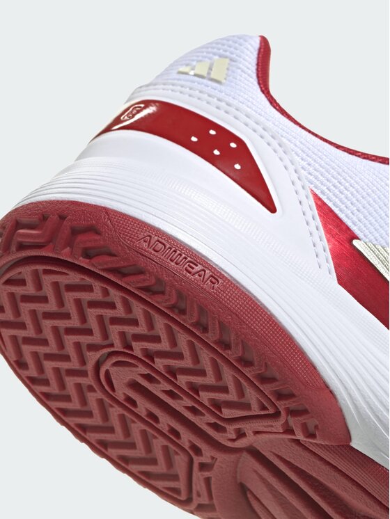 adidas adidas Buty do padla Crazyquick Kids Biały