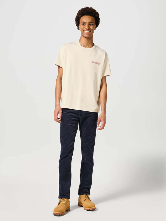 Wrangler Wrangler T-Shirt GRAPHIC TEE Beżowy Regular Fit