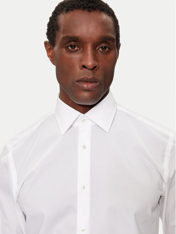 BOSS Boss Košulja 50527198 Bijela Slim Fit