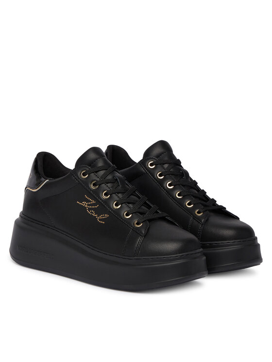 KARL LAGERFELD KARL LAGERFELD Sneakersy Anakapri KL63518A Čierna