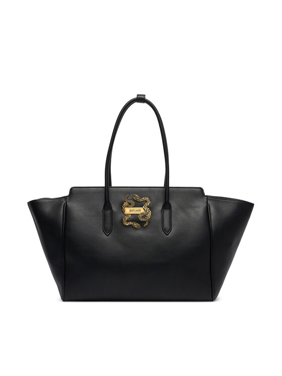 Just Cavalli Just Cavalli Дамска чанта Iconic Snakes 81RA4BA2 ZSA89 Черен