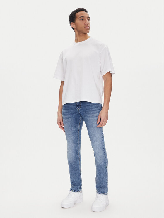 Tommy Jeans Tommy Jeans Jeans hlače Scanton DM0DM21378 Modra Slim Fit