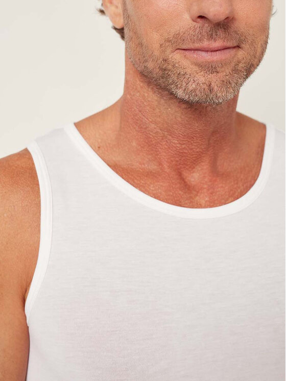 Huber Huber T-Shirt 110052 Biały Slim Fit