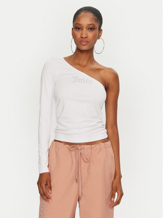 Juicy Couture Juicy Couture Bluse Nella JCWCT24310 Weiß Slim Fit