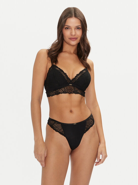 BOSS Boss Brazilke Bianca 50520405 Crna