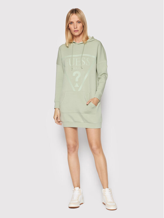 Guess Guess Світшот V2GQ18 KAMN2 Зелений Relaxed Fit