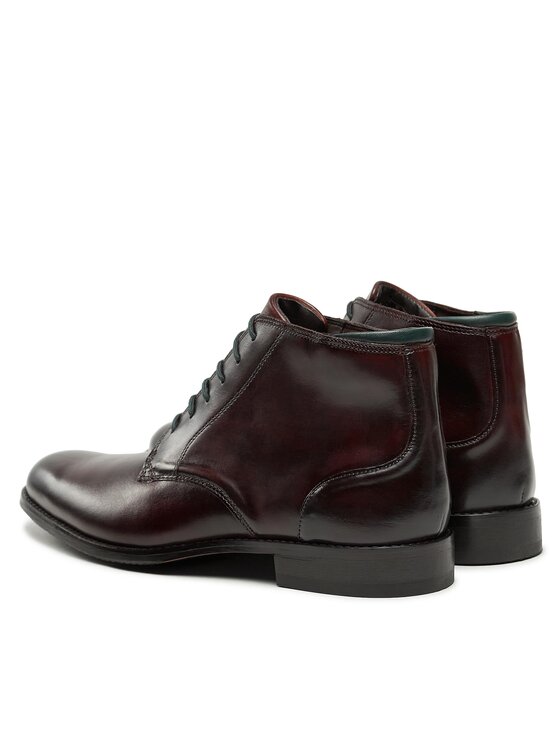 Clarks Clarks Gležnjače Craftarlo Hi 261734597 Tamnocrvena