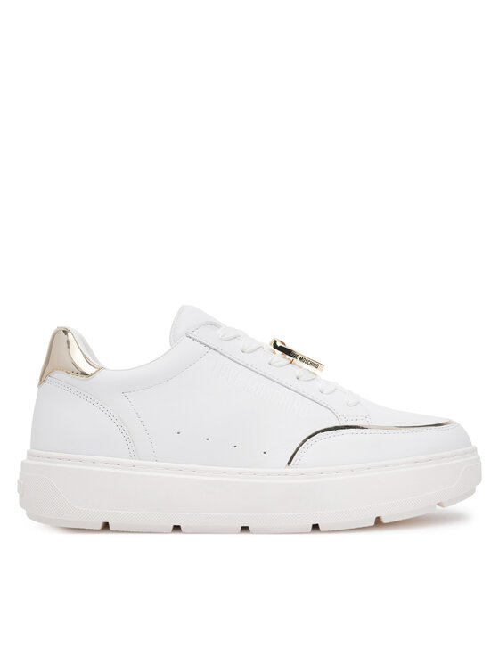 LOVE MOSCHINO LOVE MOSCHINO Sneakersy JA15214G1MIA610A Biały