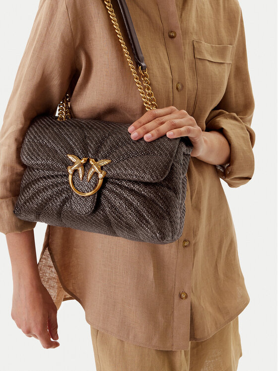 PINKO PINKO Táska Love Puff Classic Cl PE 25 PLTT 100038 A2C8 Barna