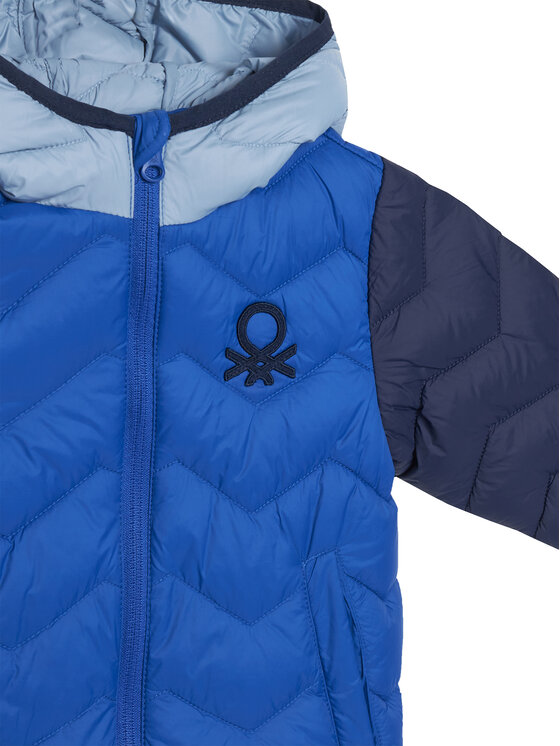 United Colors Of Benetton United Colors Of Benetton Zimska jakna 2TWDGN02V Modra Regular Fit