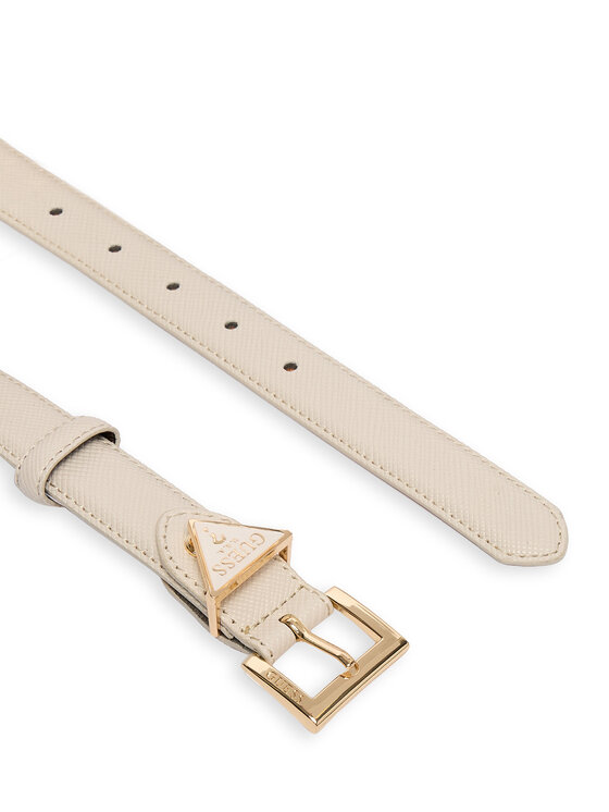 Guess Guess Dámsky opasok BW9320 P6125 Écru