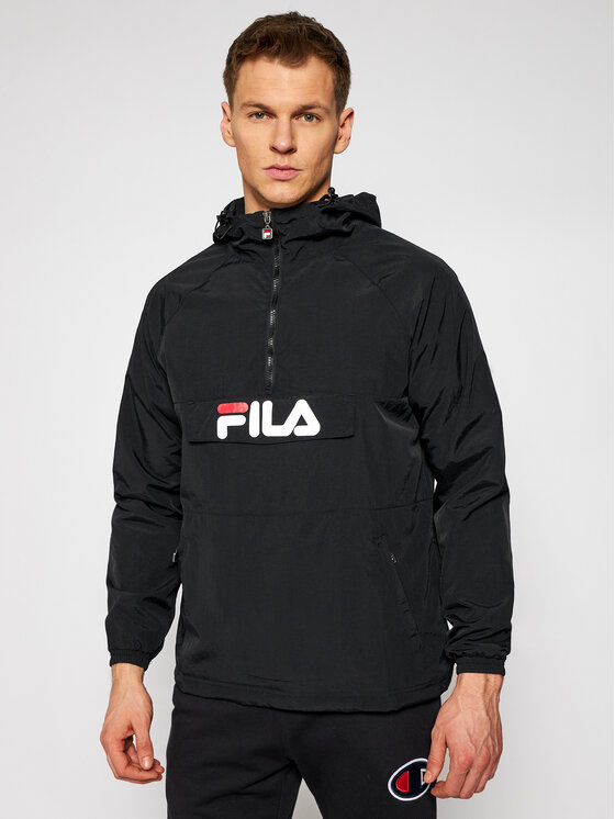 Giacca fashion fila nera e oro