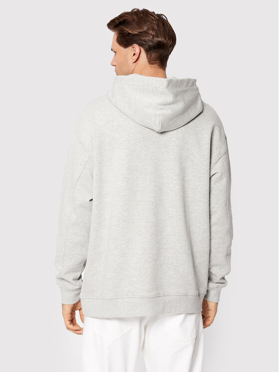 Lee Lee Felpa Seasonal L84JRYMP 112322632 Grigio Loose Fit