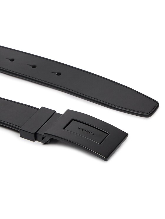 Calvin Klein Calvin Klein Ζώνη Ανδρική Adj/Rev Formal Plaque 35Mm K50K511561 Μαύρο