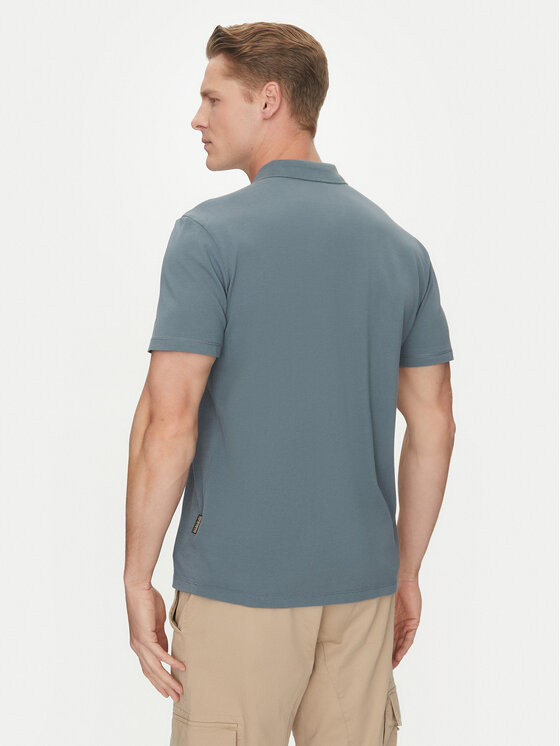 Napapijri Napapijri Polo Ealis NP0A4H8B Niebieski Regular Fit
