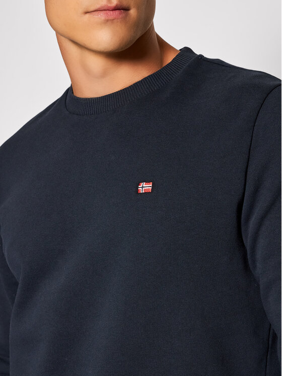 Napapijri Napapijri Pulóver Balis Crew NP0A4FQW Sötétkék Regular Fit