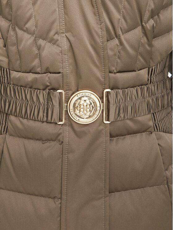 Guess Guess Пухено яке W6BL36 W4084 Кафяв Regular Fit