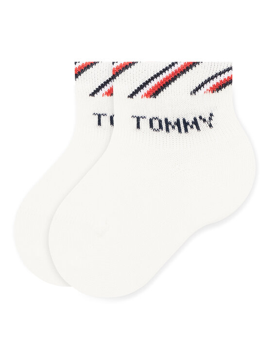 Tommy Hilfiger Tommy Hilfiger Sada 3 párů dětských vysokých ponožek 701220277 Barevná