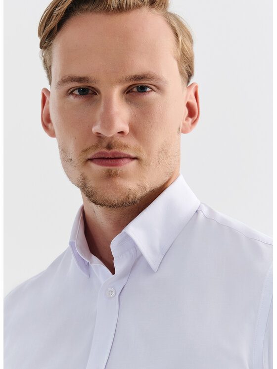 Pako Lorente Pako Lorente Koszula P000B-1X-003 Biały Slim Fit