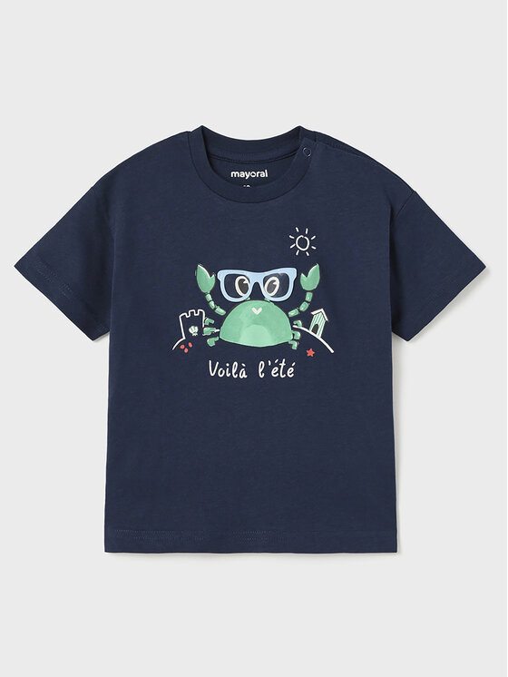 Mayoral Mayoral T-shirt 1026 Tamnoplava Regular Fit