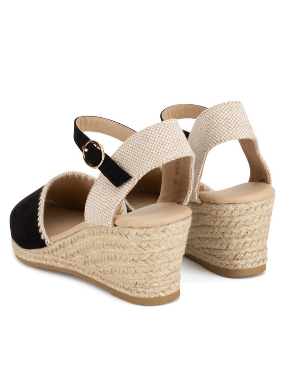 Jenny Fairy Jenny Fairy Espadryle WYL2610-1 Czarny