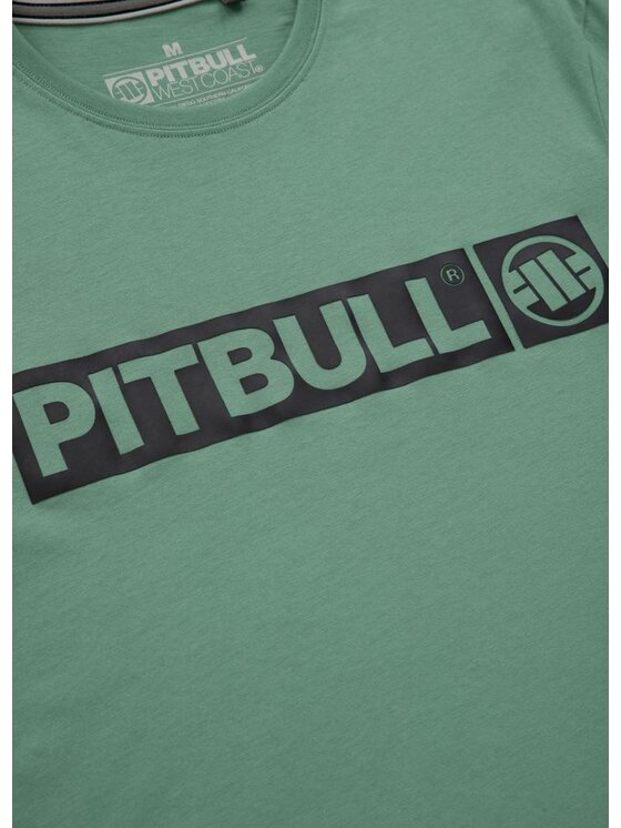 PITBULL PITBULL T-Shirt HILLTOP Zielony Regular Fit