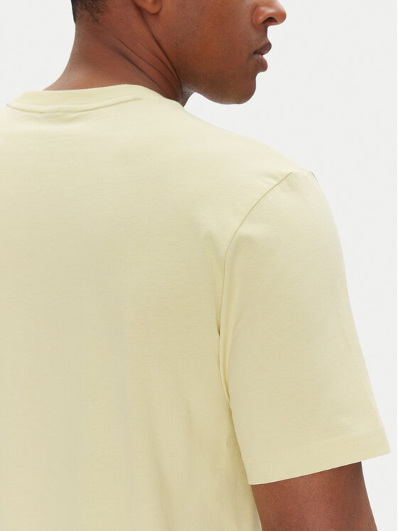 adidas adidas T-särk Future Icons 3 Bar Logo JD4920 Kollane Regular Fit