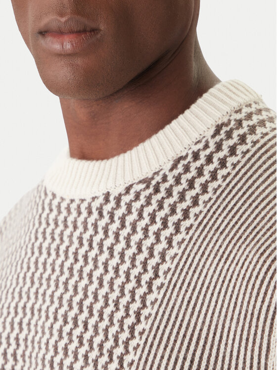 Calvin Klein Calvin Klein Pullover LV04LD306G Beige Regular Fit