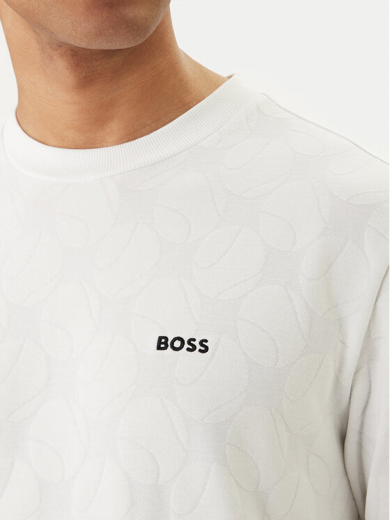 BOSS BOSS T-Shirt Member 50558867 Bílá Relaxed Fit
