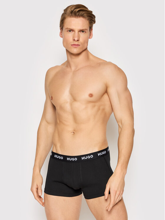 HUGO Hugo Set od 3 para bokserica 50469786 Crna