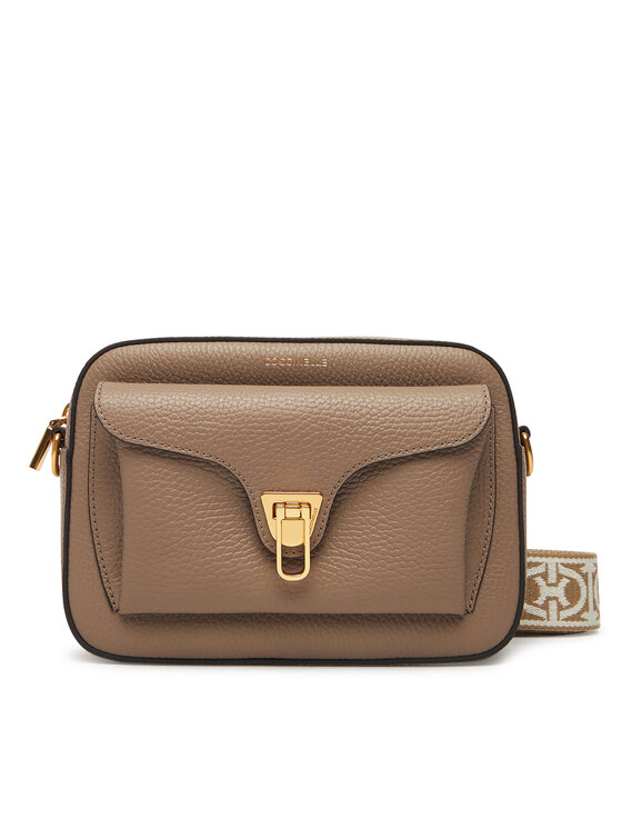 Coccinelle Coccinelle Ročna torba NOF Coccinelle Beat Soft Ribb E1 NOF 15 02 01 Rjava