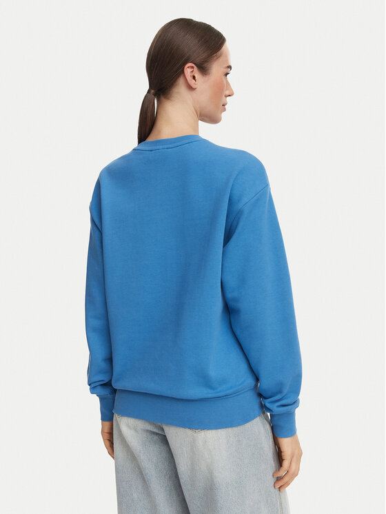 Calvin Klein Jeans Calvin Klein Jeans Bluza Monologo LV047B234G Niebieski Relaxed Fit
