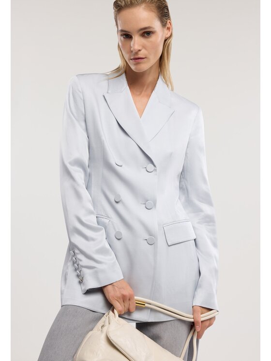 Trussardi Trussardi Marynarka Q006A000437N008 Turkusowy Regular Fit