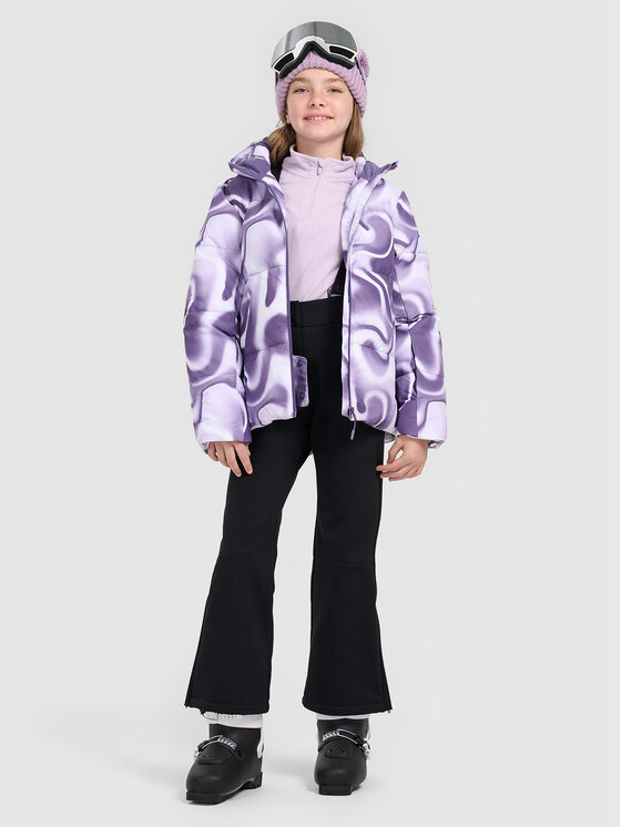 4F 4F Spodnie narciarskie SKI CLASSIC Czarny Slim Fit
